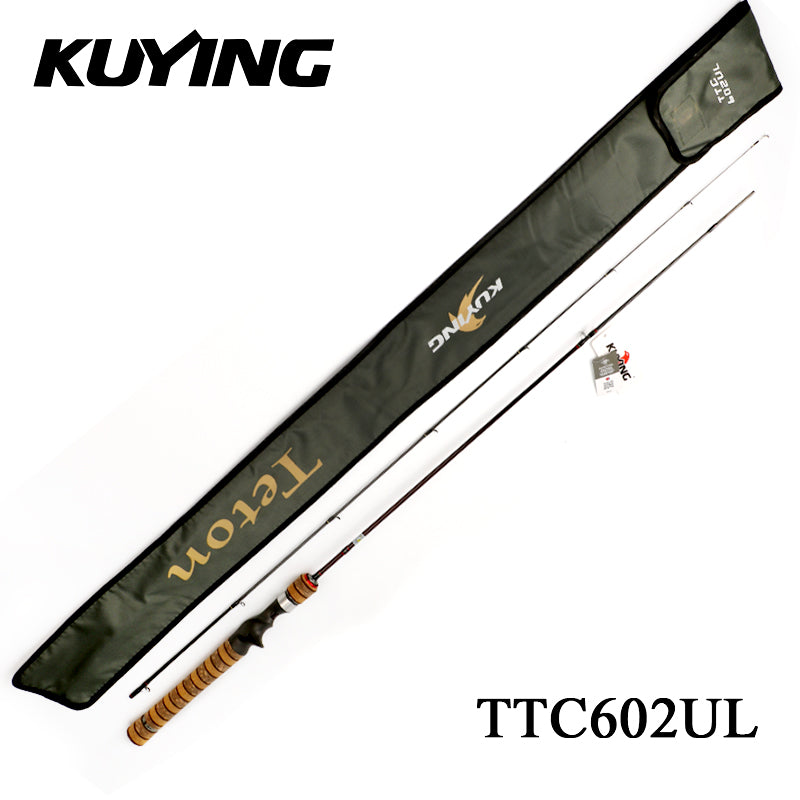 KUYING TETON L UL SUL Fishing Rod Spinning Casting FUJI Carbon