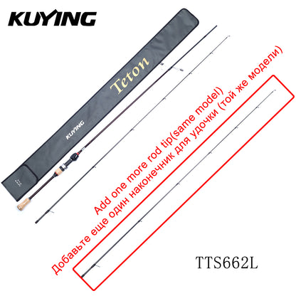 KUYING TETON L UL SUL Fishing Rod Spinning Casting FUJI Carbon