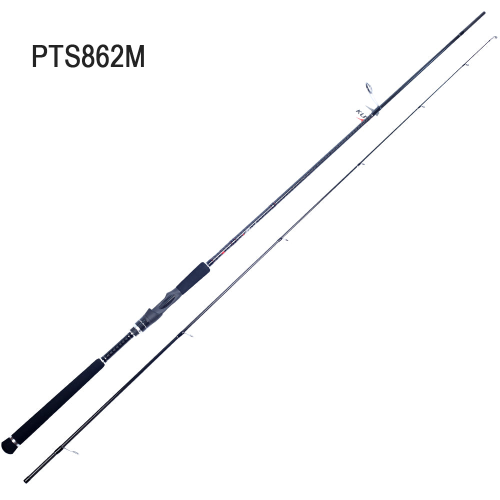 KUYING PIRATE 8'6" 2.58m 9'1" 2.77m 9'6" 2.89m 9'7" 2.92m Distance Throwing Fishing Rod Lure Cane Pole Spinning FUJI Carbon M Medium Fast Far away