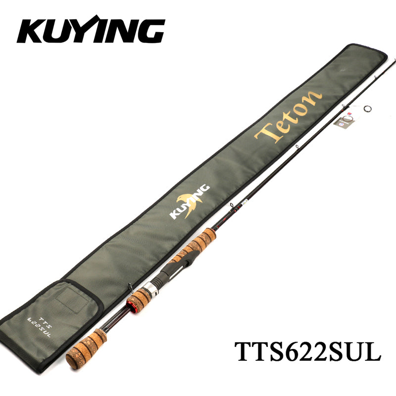 KUYING TETON L UL SUL Fishing Rod Spinning Casting FUJI Carbon