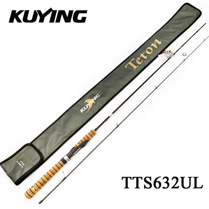 KUYING TETON L UL SUL Fishing Rod Spinning Casting FUJI Carbon