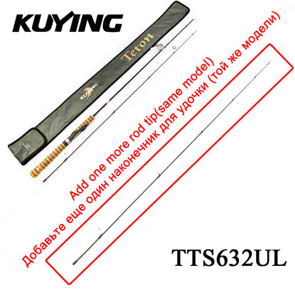 KUYING TETON L UL SUL Fishing Rod Spinning Casting FUJI Carbon