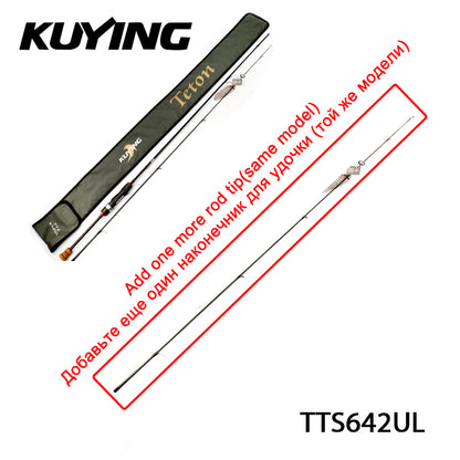 KUYING TETON L UL SUL Fishing Rod Spinning Casting FUJI Carbon