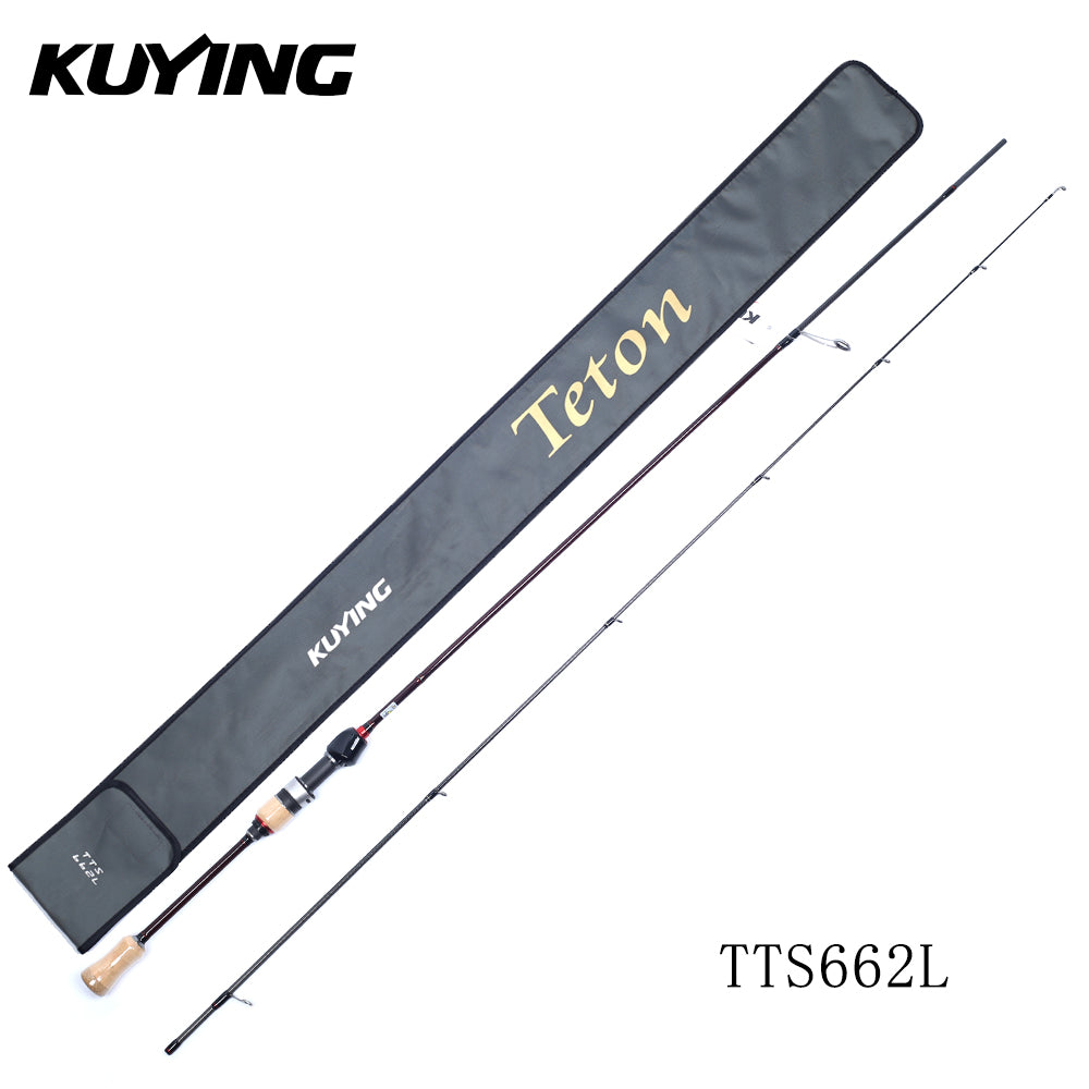 KUYING TETON L UL SUL Fishing Rod Spinning Casting FUJI Carbon