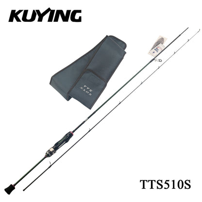 KUYING TETON Stream 5‘10“ 1.75m 6‘0“ 1.8m Spinning Casting Fishing Lure Rod Carbon FUJI Fast Speed Action River 0.3-8g 1-8lb